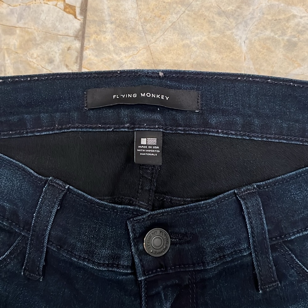 Flying Monkey Skinny Jeans Dark Blue 28